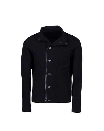 Shop Emporio Armani Jackets In Black