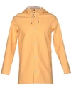 Stutterheim Full-length Jacket In Apricot