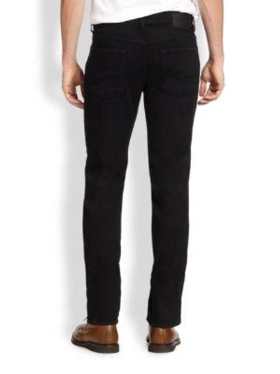 Shop 7 For All Mankind Slimmy Slim Straight Jeans In Night Shade