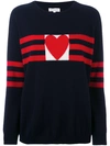 Chinti & Parker Love Heart Cashmere Sweater