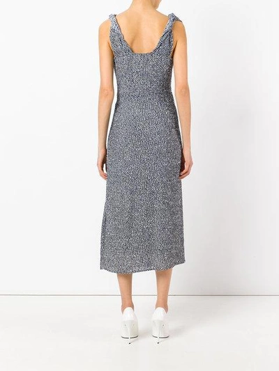 Shop Victoria Beckham Deep Armhole Twist Dress