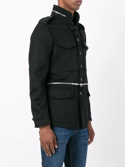 Shop Alexander Mcqueen Field Jacket - Black