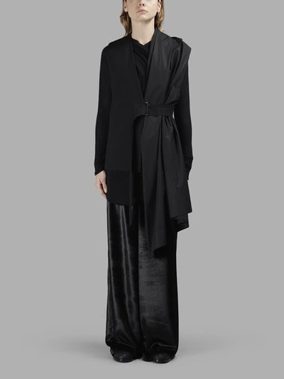 Damir Doma Women's Black Gill Asymmetric Jacket