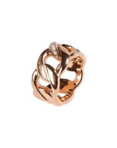 Shop Emporio Armani Ring In Gold