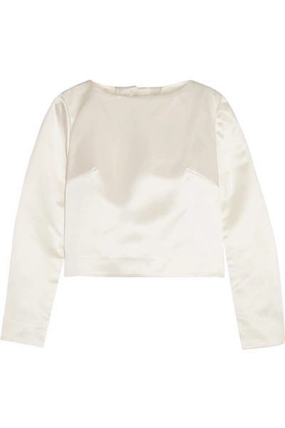 Shop Halfpenny London Lucy Open-back Satin Top