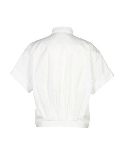 Shop Barbara Bui Solid Color Shirts & Blouses In White