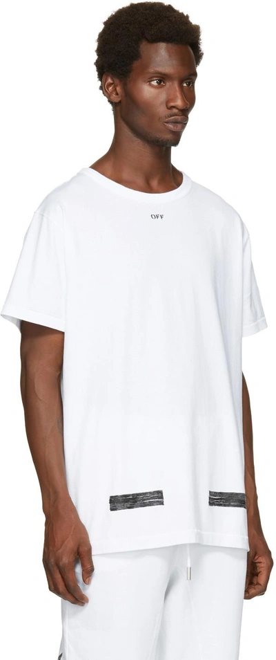 Shop Off-white White Brushed T-shirt