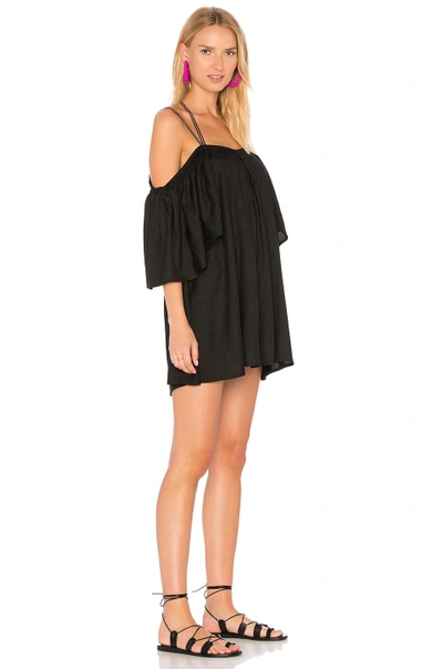Shop Pitusa Summer Night Dress In Black