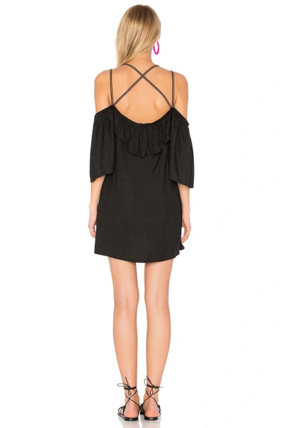 Shop Pitusa Summer Night Dress In Black