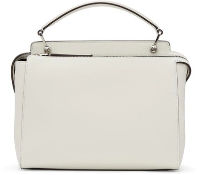 Shop Fendi White Dotcom Click Bag