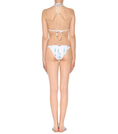 Shop Heidi Klein Ravello Triangle Bikini Top In White