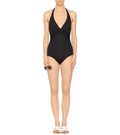 Shop Melissa Odabash Zanzibar One-piece Swimsuit In Black