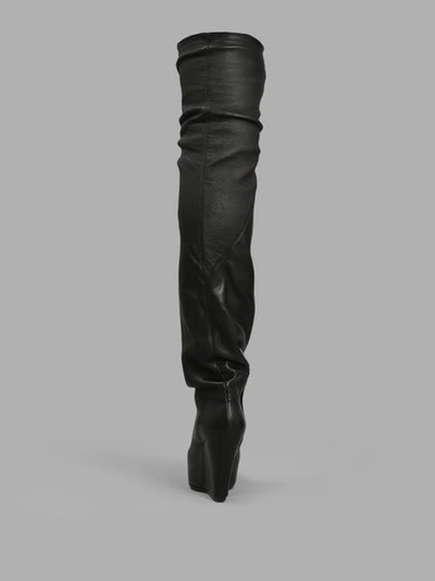 Shop Rick Owens Women's Black Stag Boot