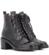 GIANVITO ROSSI Croft patent leather ankle boots