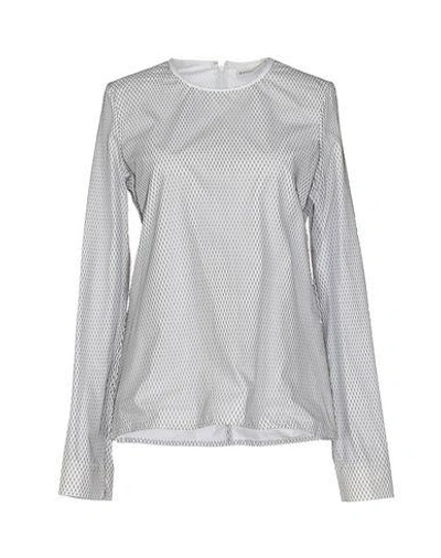 Shop Wanda Nylon Blouse In White