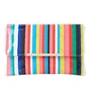 DUNE Bambu Stripe-print clutch bag