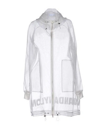 Shop Wanda Nylon Full-length Jacket In White