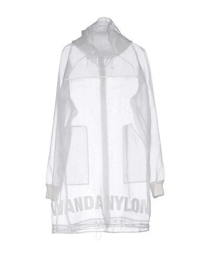 Shop Wanda Nylon Full-length Jacket In White