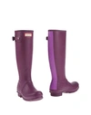 Hunter Boots In Purple