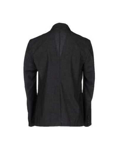 Shop Barena Venezia Blazer In Steel Grey