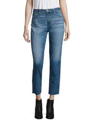 Ag Isabelle High-rise Cropped Straight-leg Jeans In 14 Years Darling