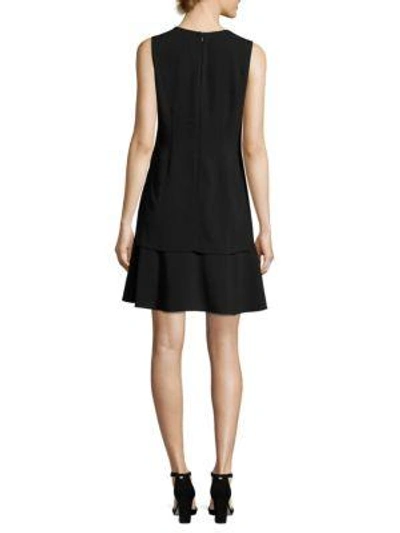 Shop Kobi Halperin Astra Slim-fit Dress In Black