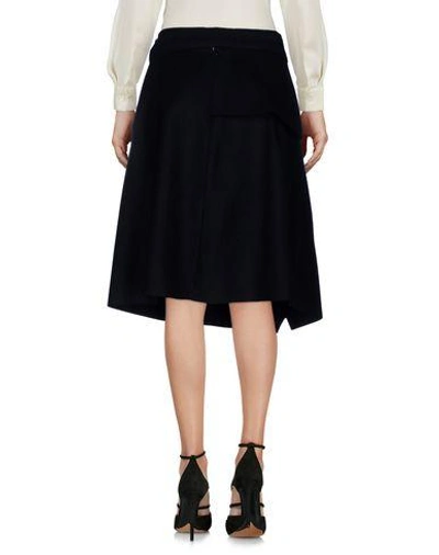 Shop Sportmax Knee Length Skirt In Black