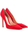 Gianvito Rossi Mytheresa.com Exclusive Suede Pumps In Red