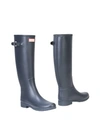 Hunter Boots In Dark Blue