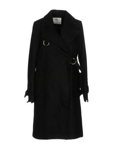 Shop Cheap Monday Belted Coats In Black