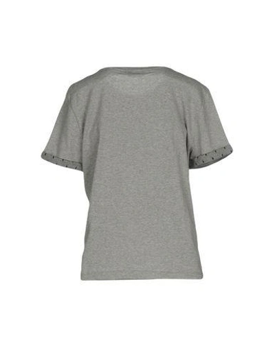 Shop Red Valentino T-shirts In Grey