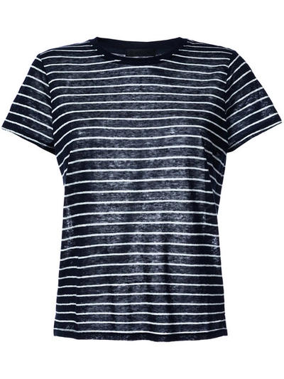 Shop Atm Anthony Thomas Melillo Striped T-shirt