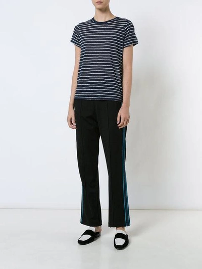 Shop Atm Anthony Thomas Melillo Striped T-shirt