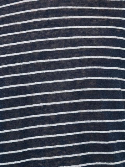 Shop Atm Anthony Thomas Melillo Striped T-shirt