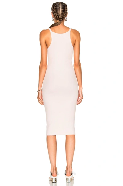 Shop Atm Anthony Thomas Melillo V Dress In Pink. In English Rose