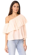 MLM LABEL ONE SHOULDER MAISON TOP