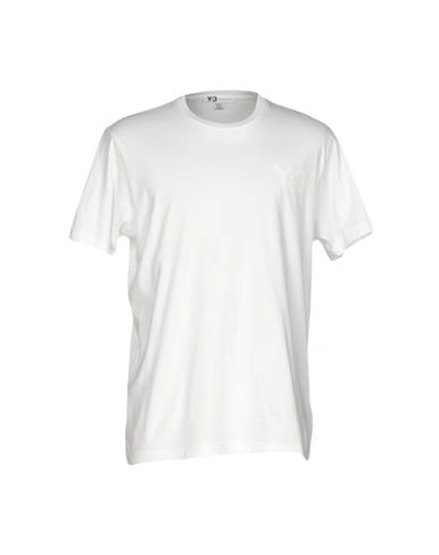 Y-3 T-shirts In Ivory