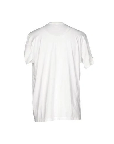 Shop Y-3 T-shirts In Ivory