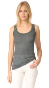 ENZA COSTA BOLD RIBBED TANK