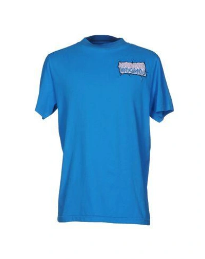 Shop Roundel London T-shirt In Azure