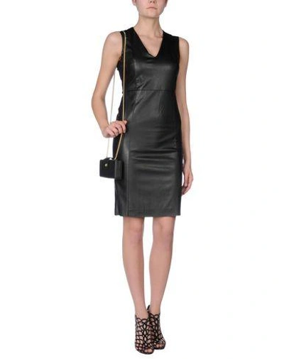 Shop Mcq By Alexander Mcqueen Short Dress In Black