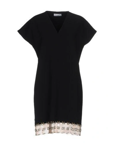 Shop Rabanne Short Dress In Black