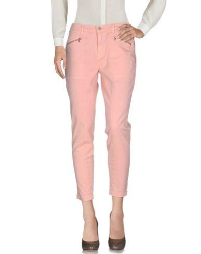 Shop J Brand Casual Pants In Salmon Pink