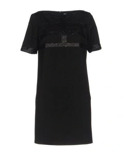Blumarine Short Dresses In Black