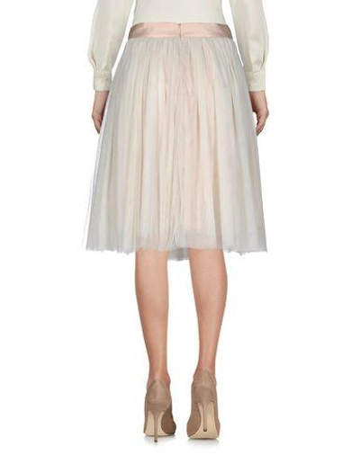 Shop Glamorous Knee Length Skirts In Beige