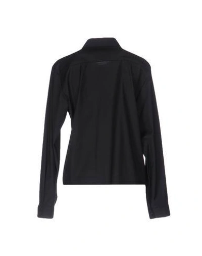 Shop Barena Venezia Solid Color Shirts & Blouses In Black
