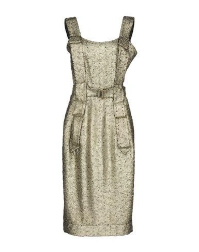 Vivienne Westwood Anglomania 3/4 Length Dress In Silver