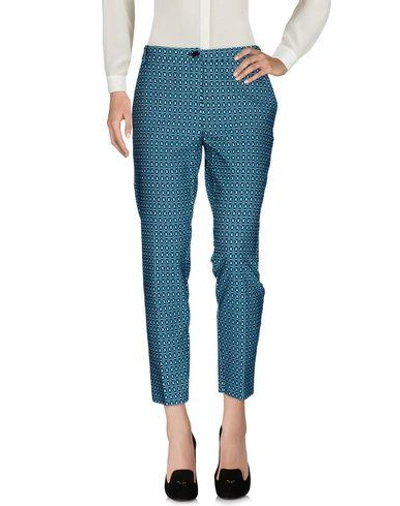Pinko Casual Pants In Turquoise