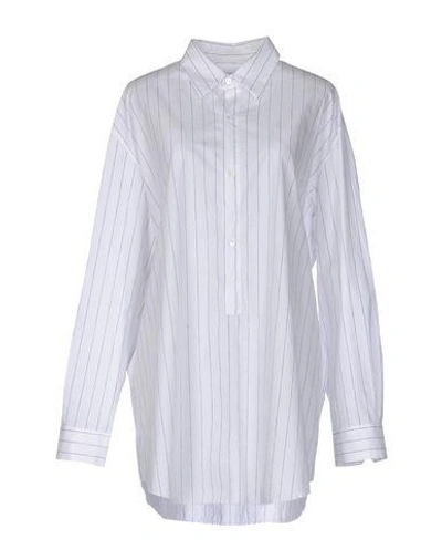 Shop Barena Venezia Striped Shirt In White