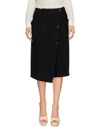 Barena Venezia Knee Length Skirt In Black